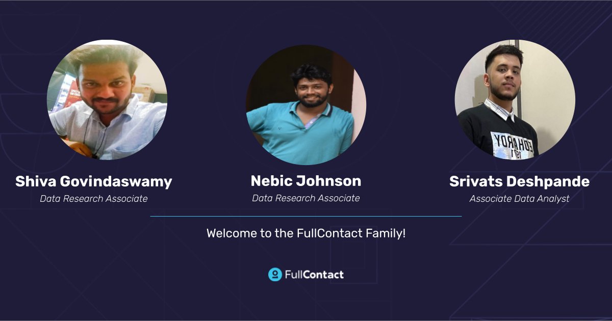 FullContactIN's tweet photo. Welcome to FullContact Inc.!

Yes we are hiring: https://t.co/PoVdGkTzUt
#newhire #remote #remotejobs https://t.co/PswYbnLEnD