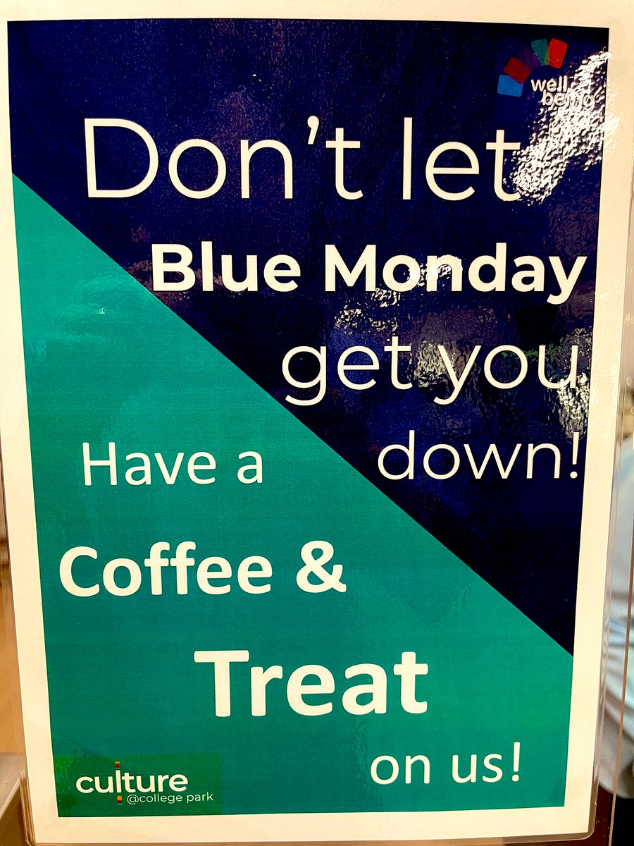 Chefjensen21's tweet photo. Enjoy a coffee and sweet treat today and help beat blue Monday https://t.co/YFCNlstrLS