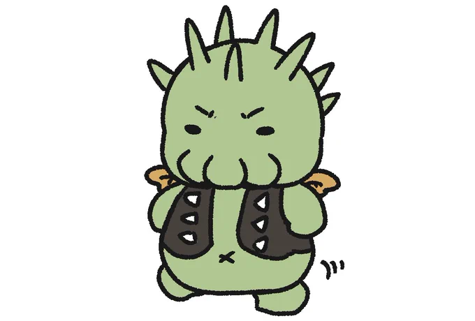 尖ってた頃のクトゥルフ様。 