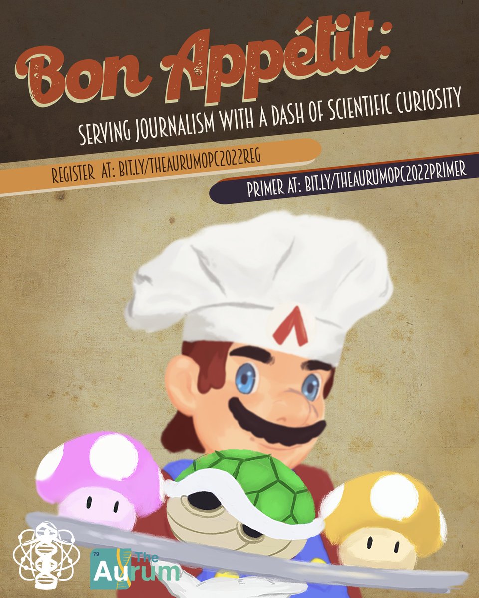 theaurumupm's tweet photo. You 🧈butter believe it! The Aurum is back with the 2nd Online Press Conference that will be held on February 1, 2022. Get ready to think sweet, savory, and of course science-y with this year’s theme: “Bon Appetit: Serving journalism with a dash of scientific curiosity“ 🍴🍗🍎 https://t.co/B1sbhZsxqV