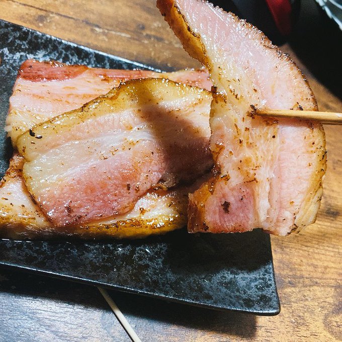 今日はエーデルワイスファームのベーコンで優勝! 