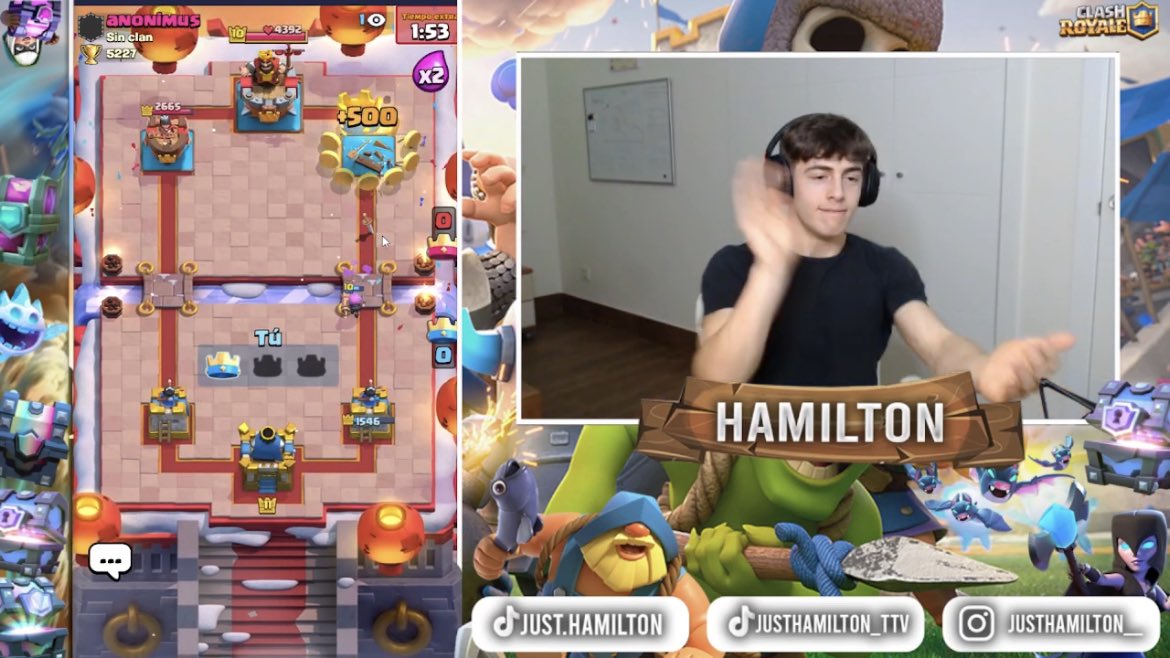 justhamilton_'s tweet photo. Ayer fue mi primer stream jugando clai rollal, creo q ya puedo ir a la World Cup 🤑 https://t.co/aiVCi06mw5