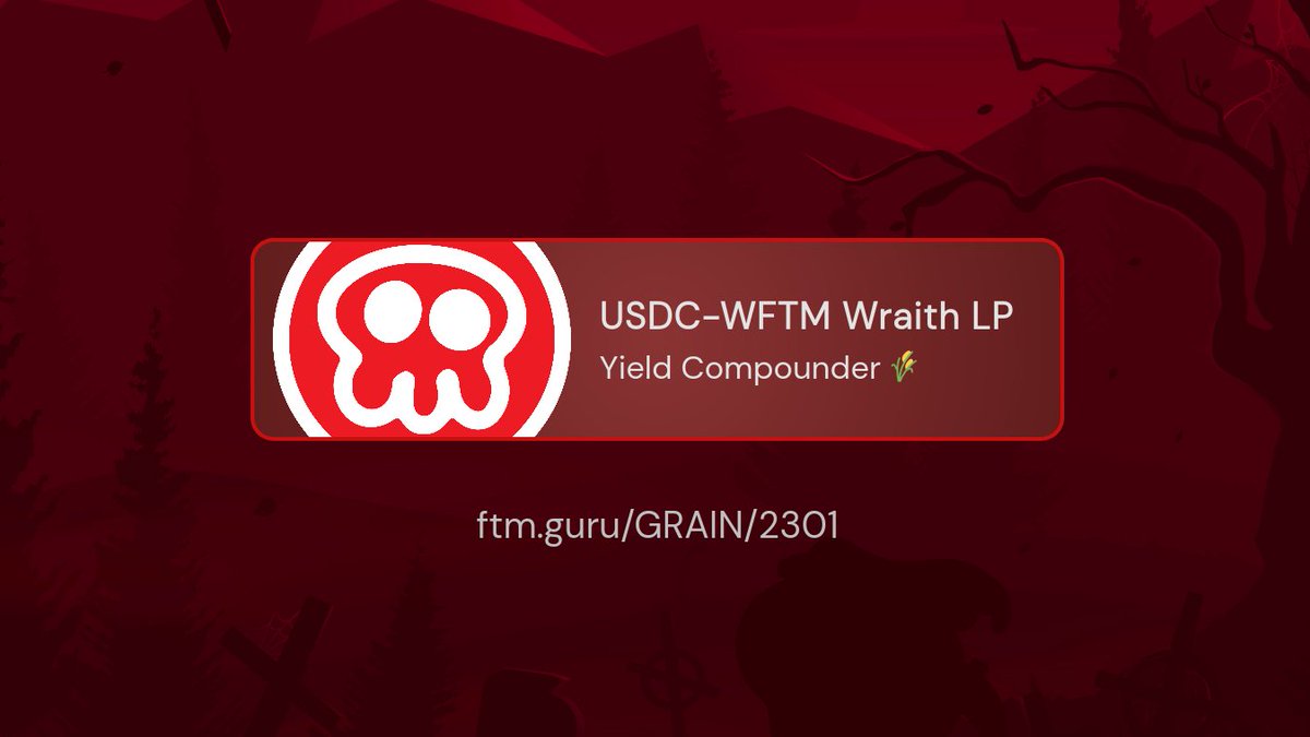 FTM1337's tweet photo. Upto 420% A.P.Y. on your $FTM - $USDC Liquidity Position.

Yield-compounding Granary🌾
Powered by @wraithswap Fields

 https://t.co/6iOvbCc7ht https://t.co/r85wPeY4Ti