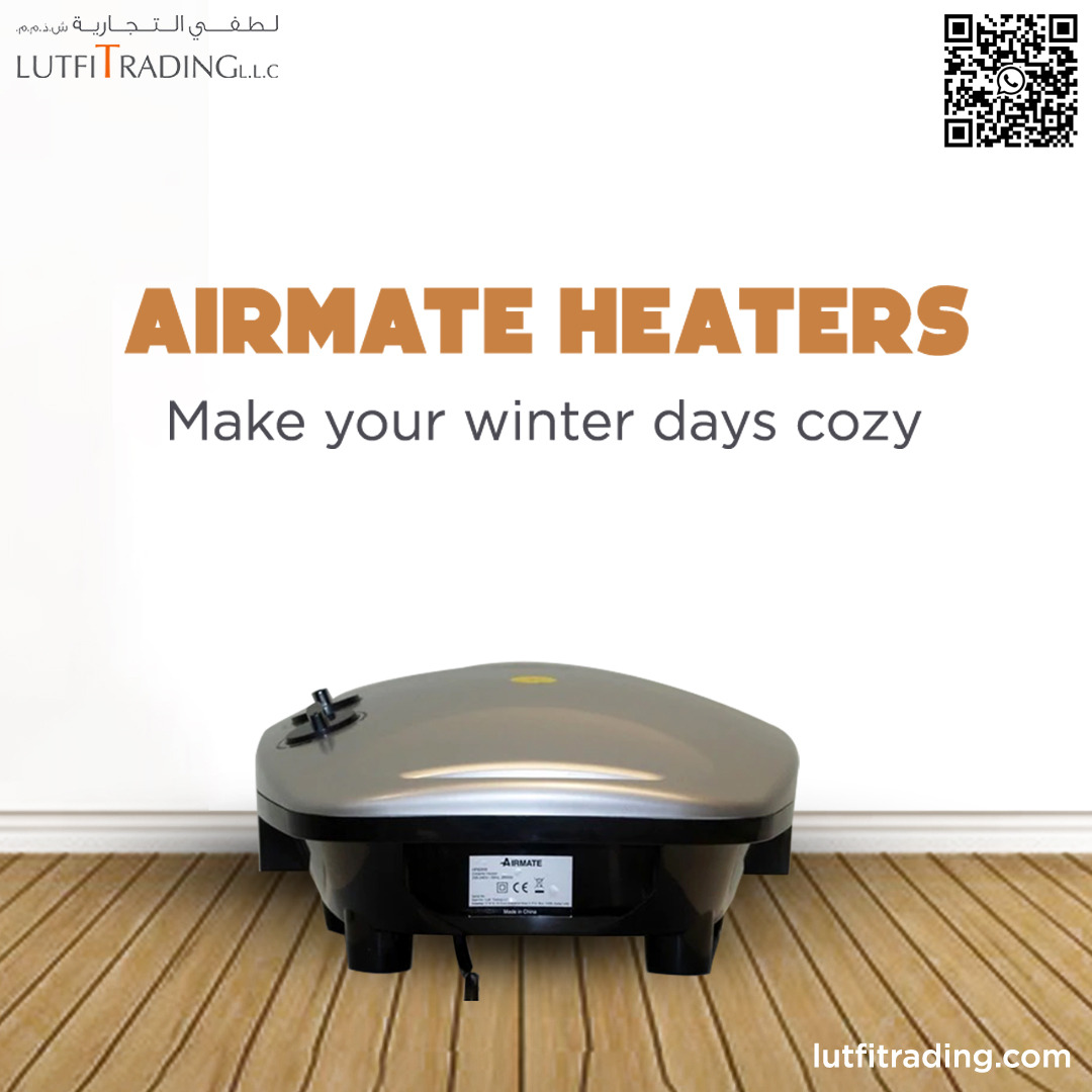 lutfitradingLLC's tweet image. Bring home a new appliance for the new season with a wide range of Airmate heaters and table fans.
Message for more inquiry.
.
.
#lutfitrafing #heaters #tablefans #airmate #electricheater #fans #widerange #electronics #dubai #smarthome #shopnow #onlinestore #shoponline