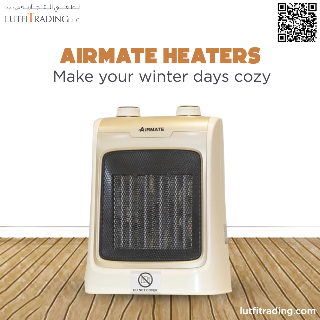 lutfitradingLLC's tweet image. Bring home a new appliance for the new season with a wide range of Airmate heaters and table fans.
Message for more inquiry.
.
.
#lutfitrafing #heaters #tablefans #airmate #electricheater #fans #widerange #electronics #dubai #smarthome #shopnow #onlinestore #shoponline