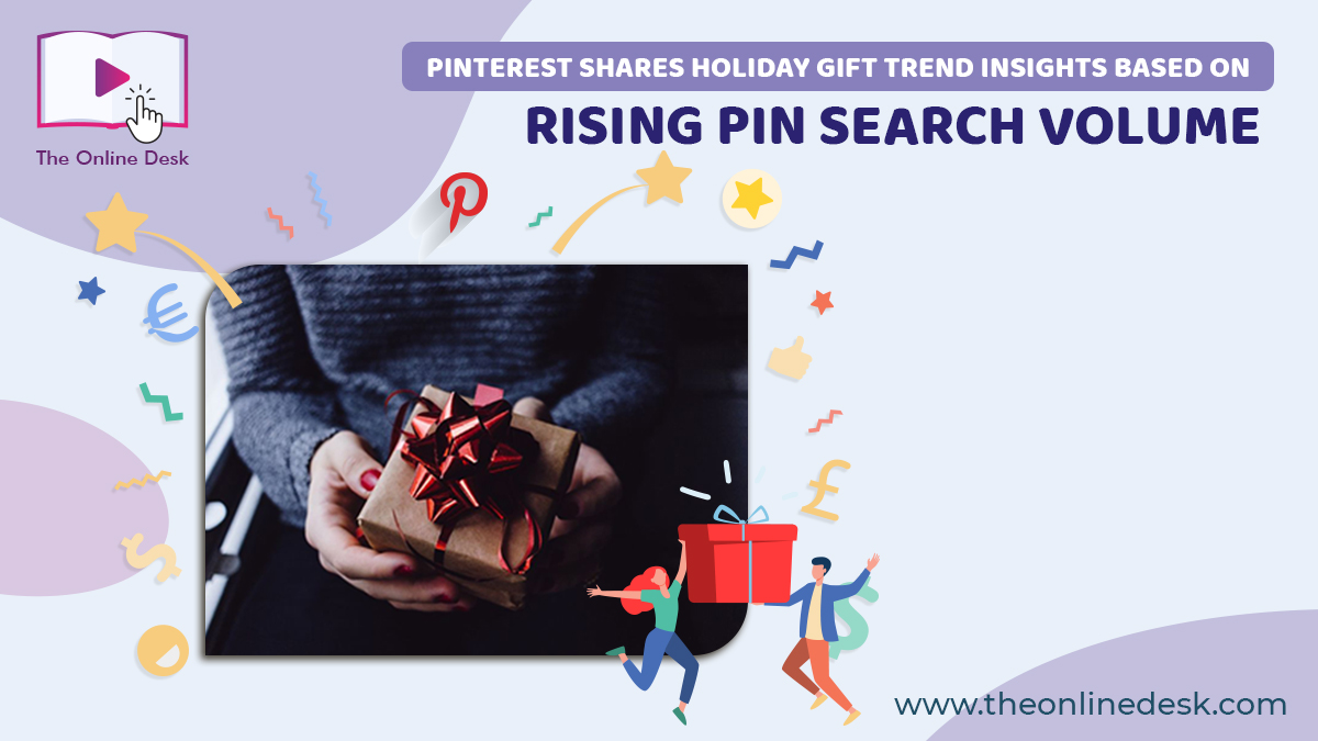 TheOnlineDesk's tweet photo. Pinterest is looking to help guide your holiday shopping with some new insights into rising gift trends on the platform, which includes fashion, beauty and gadget searches that are gaining traction in the app.

#Pinterest #PinterestUpdate #Instagram #Youtube #Youtubeupdate https://t.co/v0uvNarfpR