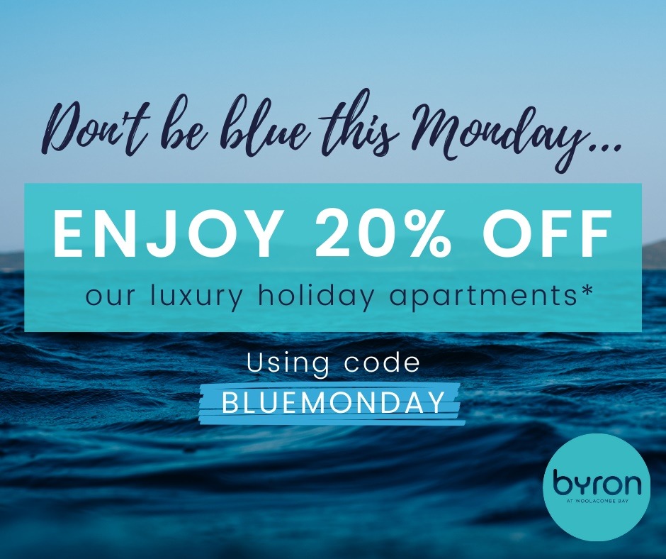 Beat the January blues, and dive into our limited, ONE DAY ONLY exclusive offer!* 

Claim your discount code here ➡️  bit.ly/3tOEqUX 

Hurry - it expires tonight at midnight!