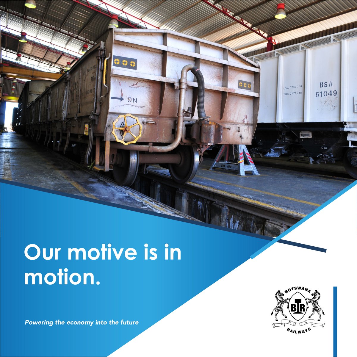 BotswanaRail's tweet photo. Botswana Railways locomotives are always moving with the finest in railway technology! 🔧 https://t.co/LOGZMWhb3q