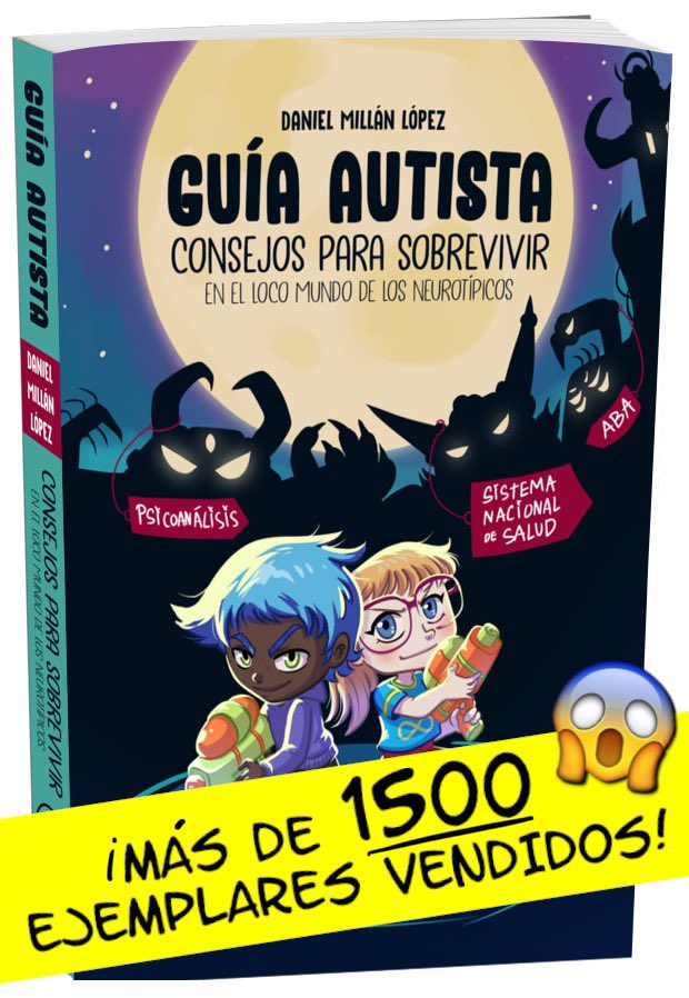 dmillanlopez's tweet photo. Muchísimas gracias por la aceptación de la GUÍA AUTISTA… ¡Más de 1500 ejemplares vendidos! 😊

#TEA #CEA #ConoceTEA #ConoCEA #autismo #autista #asperger #guiaautista #guíaautista https://t.co/KPuxjUpIc0