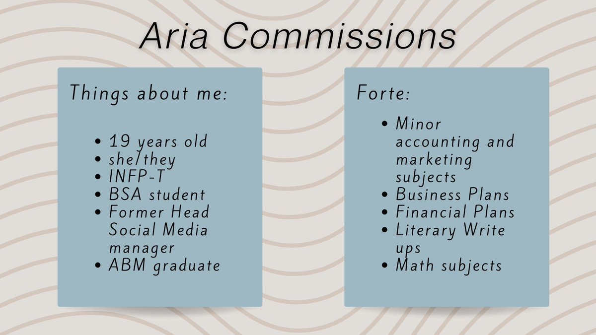 cmsnr_'s tweet photo. Hi! Do you struggle with your work load? Need some help?
Aria is here help! Check out the services I offer  down below. https://t.co/COPVtPM1k4