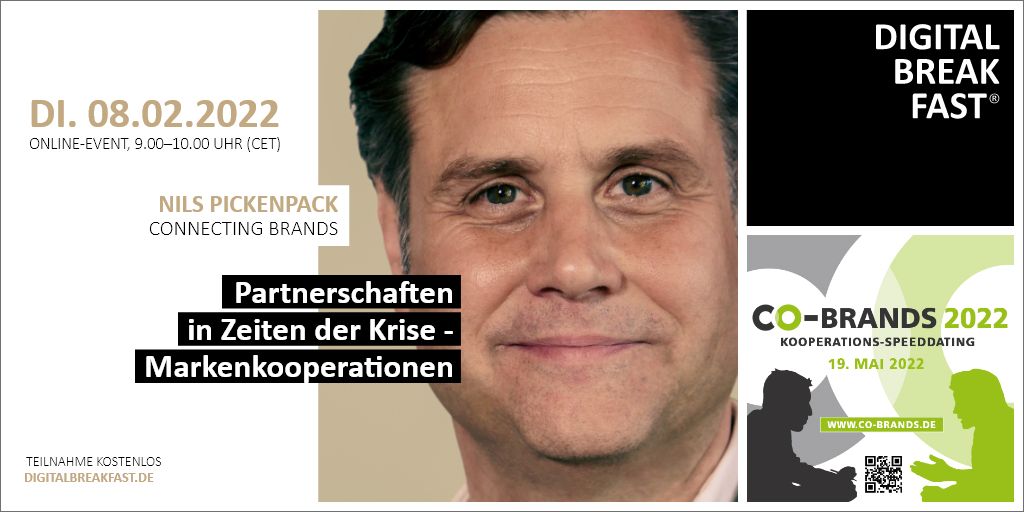 digital_bf's tweet photo. DIGITAL BREAKFAST EPISODE 60: "Partnerschaften in der Krise - Markenkooperationen" mit Nils Pickenpack | connecting brands

ZUM PODCAST
https://t.co/hGJaIqIfDM
#brandmarketing #marken #cobrands #digitalbreakfast https://t.co/8u7j3RX04h