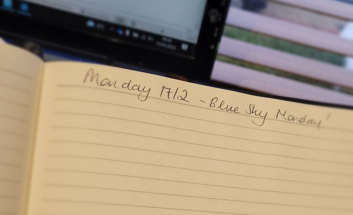 RiversideNeilBF's tweet photo. Blue Monday = Most influential electro dance pop songs of all time 
Blue Monday = Cheap marketing ploy to help organisations post Xmas/New Yr
Blue Monday is not an actual thing. Let's make it a BLUE SKY MONDAY for as many people who cross our paths as possible today #BlueMonday https://t.co/H1HHSrdzYQ