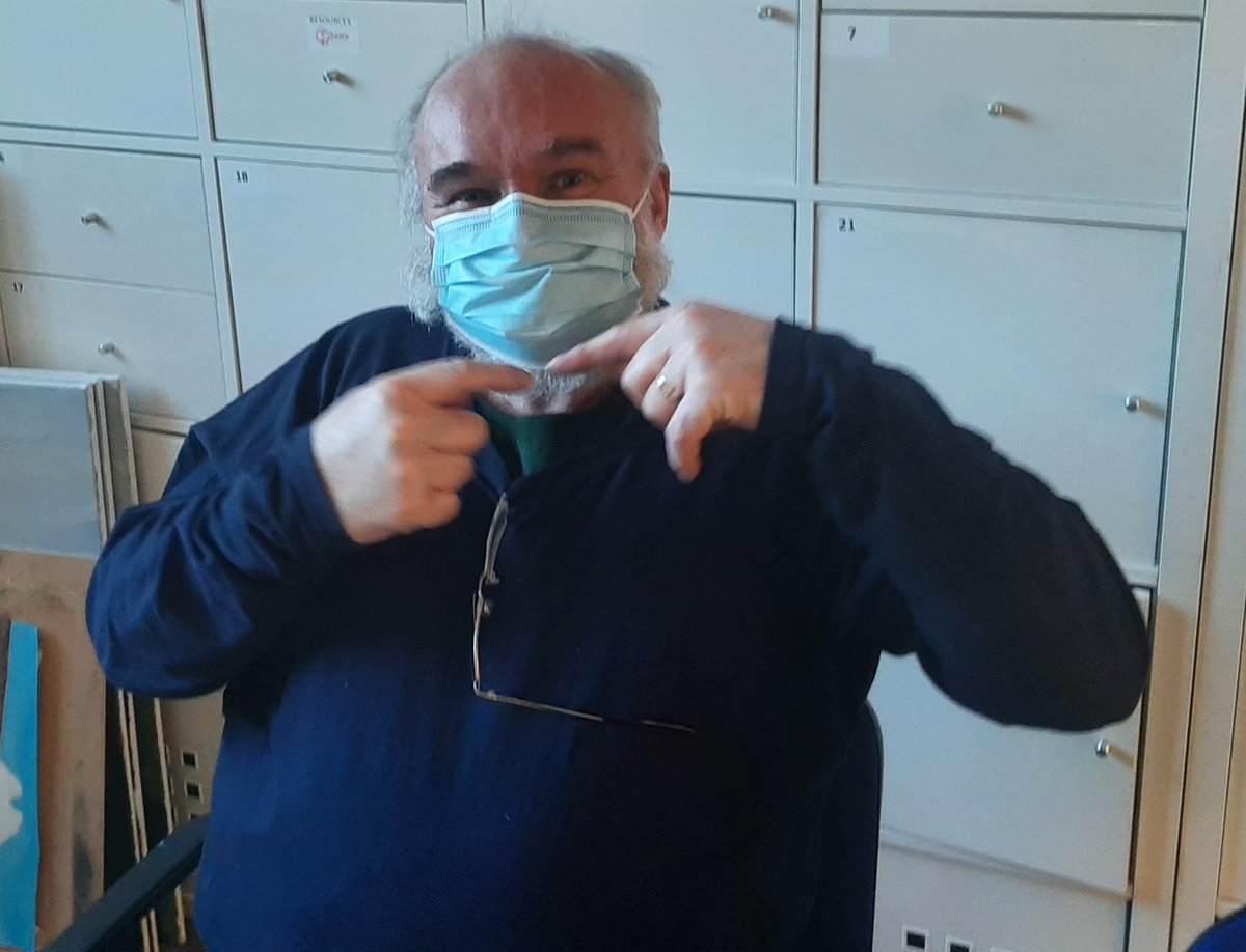 HeadwayBC's tweet photo. Our recreation group had a very giggly game of bingo this week, so much so that we all popped in to see what all the noise was about! Posing for photographs they were told to 'smile' and here are the results! #safetymasks #smile #headwayblackcountry #stroke #braininjury https://t.co/4on8KTXXO9