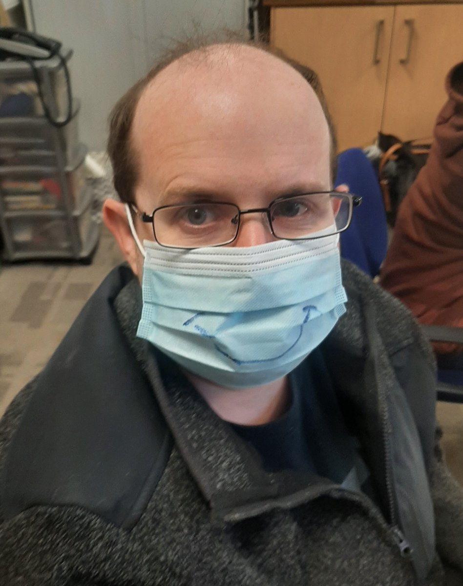 HeadwayBC's tweet photo. Our recreation group had a very giggly game of bingo this week, so much so that we all popped in to see what all the noise was about! Posing for photographs they were told to 'smile' and here are the results! #safetymasks #smile #headwayblackcountry #stroke #braininjury https://t.co/4on8KTXXO9