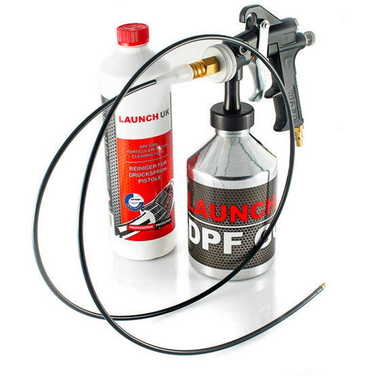 Launch_TechUK's tweet photo. Launch Tech UK's popular DPF Gun Particulate Filter Cleaning Fluid is not only compatible with the Launch Tech DPF Gun but other DPF cleaning tools on the market.
Contact your local distributor for more info! ๐ช
#launchtechuk #dpf #dpfcleaning #emissions https://t.co/YNYDrsaJfY