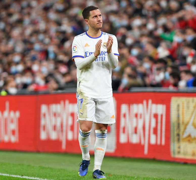 DiablesRougesTE's tweet photo. D’après @sachatavolieri, Eden Hazard souhaiterait quitter le Real Madrid. Un retour à Chelsea serait envisagé. 

Affaire à suivre. 🇧🇪

#Hazard #RealMadrid #Chelsea https://t.co/0LjpjLPmTy