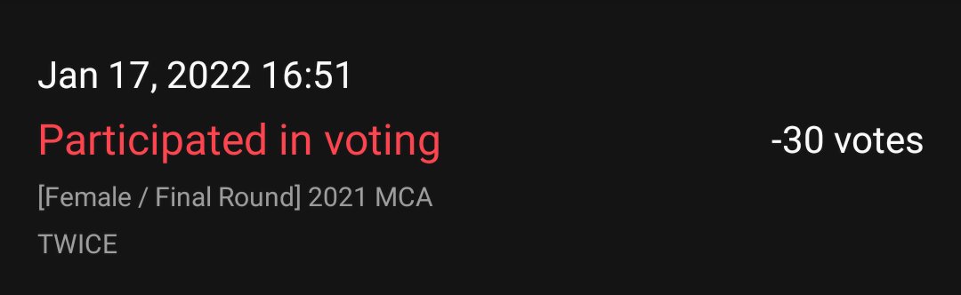 KPOP VOTING (Closed) tweet media