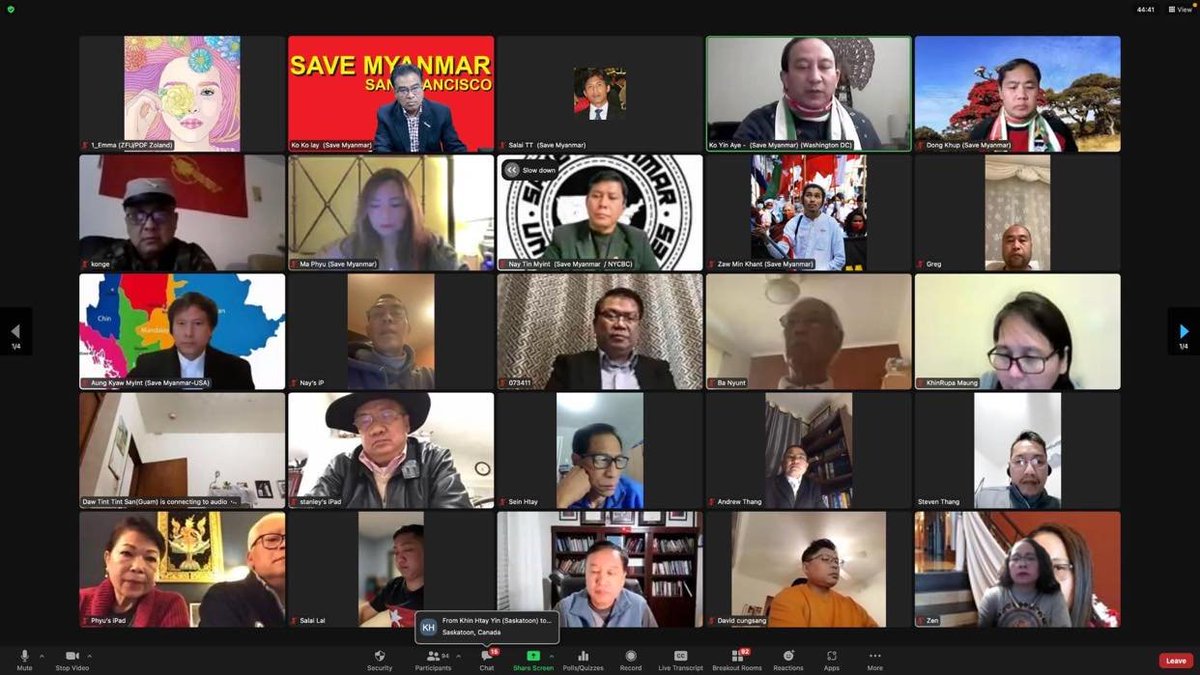 MizzimaNews's tweet photo. Save Myanmar USA ဦးဆောင်ကျင်းပသည့် ရံပုံငွေပွဲတော် ကန်ဒေါ်လာ ၄၀၀၀၀ နီးပါးရရှိ

#mizzimanews https://t.co/qUP9R21NIX