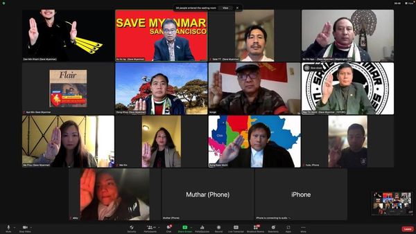 MizzimaNews's tweet photo. Save Myanmar USA ဦးဆောင်ကျင်းပသည့် ရံပုံငွေပွဲတော် ကန်ဒေါ်လာ ၄၀၀၀၀ နီးပါးရရှိ

#mizzimanews https://t.co/qUP9R21NIX