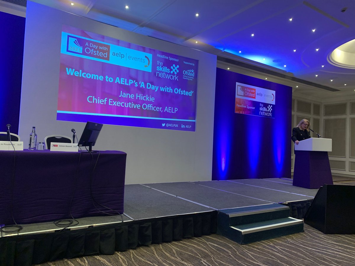 AELPUK's tweet photo. It's time for @AELPUK's annual "A Day with @Ofstednews" in Birmingham, a packed agenda and a packed audience here today too. Big thanks to today's headline event sponsor @SkillsNetworkUK #aelpOfsted https://t.co/wiMzBwKRll