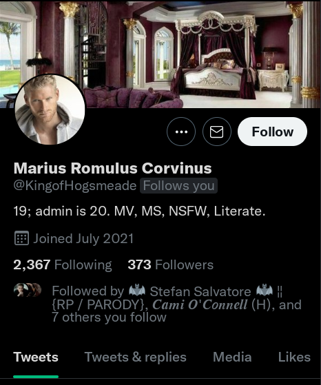 -IMPORTANT-

I wasn't going to say anything before but I started seeing others post about this too. 

DO NOT FOLLOW THIS CHARACTER PLEASE 

I will provide a screenshot below of my own experience but please spread awareness. 

He likes to rp NSFW stuff with underage characters. ->