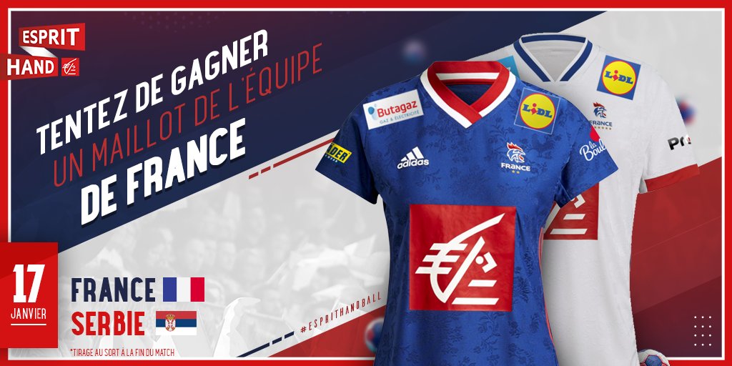 EspritHandball's tweet photo. #VousEtreUtile 
A l'occasion de #FRASER, tentez de remporter le maillot de @FRAHandball 😃 
Follow + RT pour participer au tirage au sort 🤞 
#EspritHandball https://t.co/FLhBQocPhf