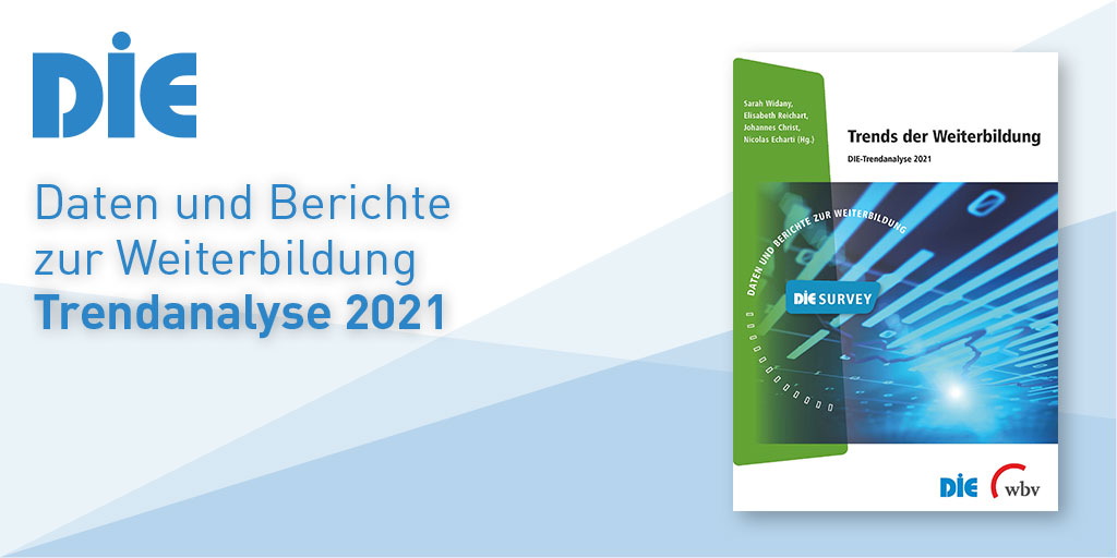 DIE_Bonn's tweet photo. #Weiterbildung ist vielfältig reguliert. Für #Interessierte sind Angebot, #Finanzierung, #Unterstützung oft intransparent. Kapitel C der #Trendanalyse zeigt rechtliche #Hintergründe, #Finanzierungswege, Beratungs- und #Unterstützungsstrukturen. https://t.co/AAkR5D5JQm https://t.co/nPNd6Y6Wct