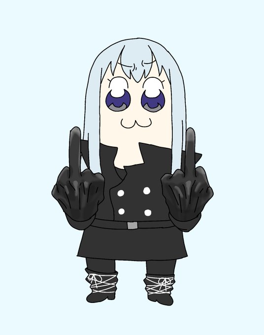 中指立てのtwitterイラスト検索結果