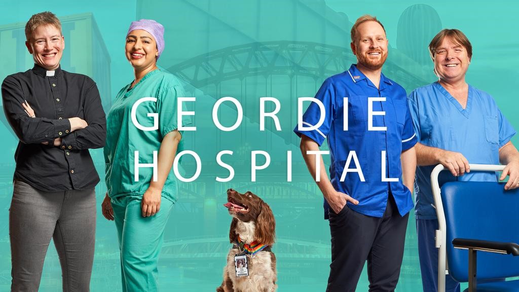 NewcastleHosps's tweet photo. It's E1 of #GeordieHospital on @Channel4 tonight at 8pm! We're following 5 key members of staff &amp; the patients they meet including heart patient Kit, sisters Kimberly and Debra as they undergo a live kidney transplant &amp; Terry who is having a tumour removed https://t.co/BUIHQxZRUc https://t.co/PaAerLhIm4