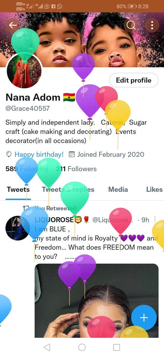 Grace40557's tweet photo. Am a year old today and I thanks God for his Grace and mercies upon my life🙏. Happy birthday to me🎉🥂🍾#EmmaRose https://t.co/Ki4bdEn1Zo