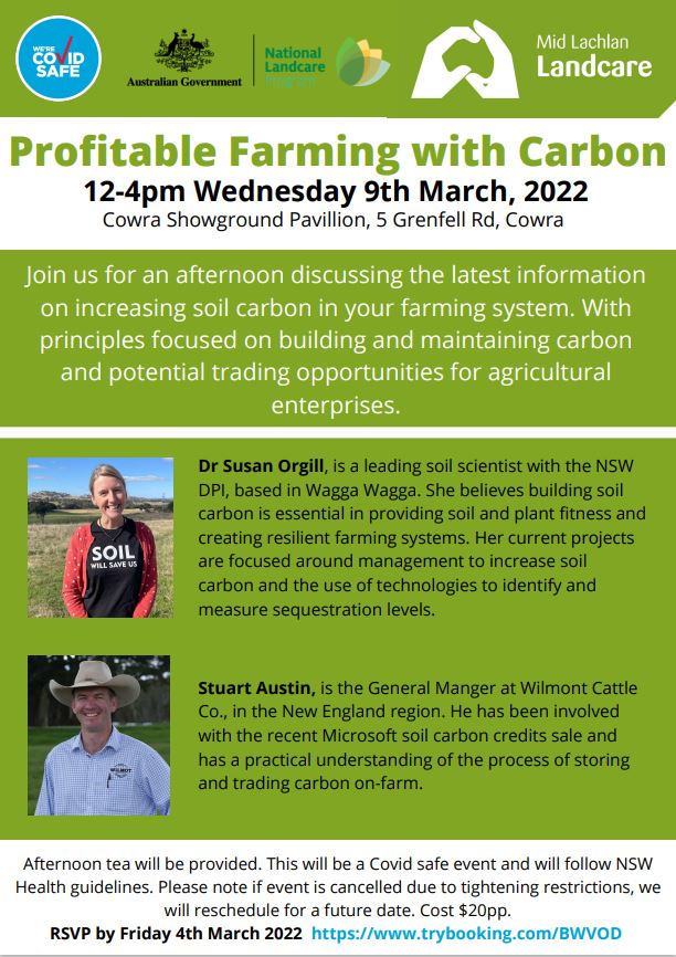LachlanMid's tweet photo. Join us for an informative afternoon in Cowra. https://t.co/K0OAyGHlma