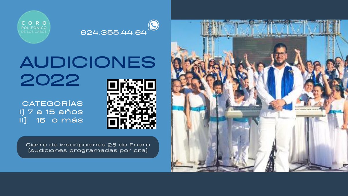 polifonicabo's tweet photo. #Audiciones abiertas! Interesados entrar al #QR https://t.co/YhVzNWasAx
