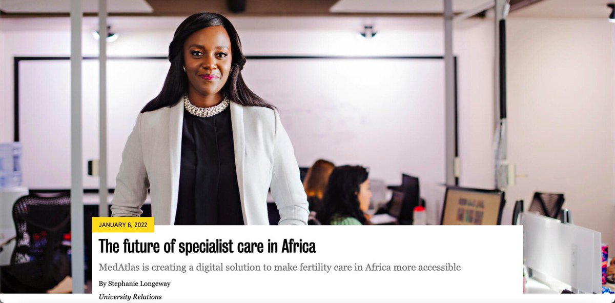 Great to see <a href="/medatlascare/">MedAtlas</a> co-founder <a href="/MutumbaMargaret/">Dr. Margaret Mutumba</a> featured in the <a href="/UWaterloo/">University of Waterloo</a> Global Impact Magazine! Read the full feature here: lnkd.in/eAgEjeDE

#healthstartup #reproductivehealth #fertilitysupport #africa #uwaterloo #digitalhealth