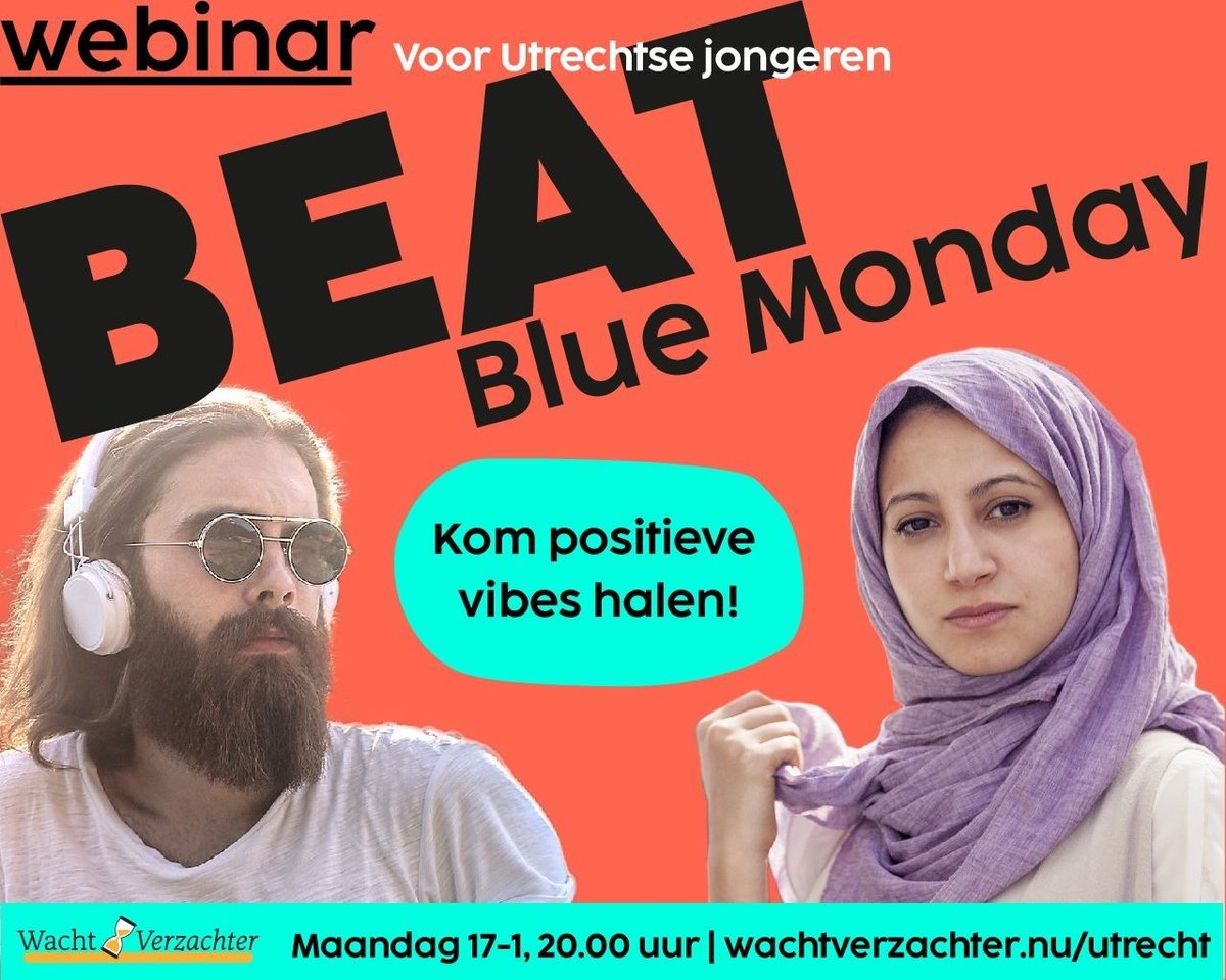 #beatbluemonday
#utrecht #jong