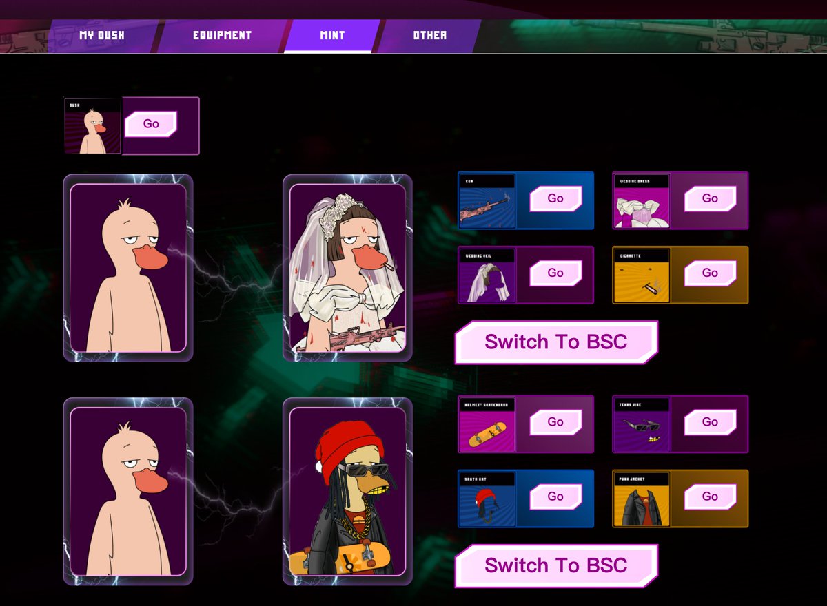 Mint your Mr.Dusk NFT on the Dashboard⛏️🎁
↓ ↓ ↓
metadusk.io/dashboard

4 BOX + 1 Dusk ＝ 🪄🦆

#NFT #Metaverse #DUSK #BSC