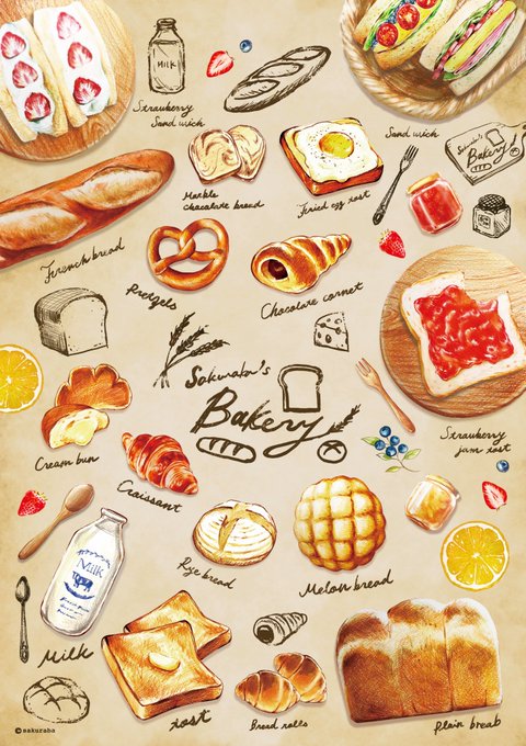 #絵柄が好みって人にフォローされたい
色鉛筆でスイーツやパンを描いてます✏️🍞🎂✨ 
