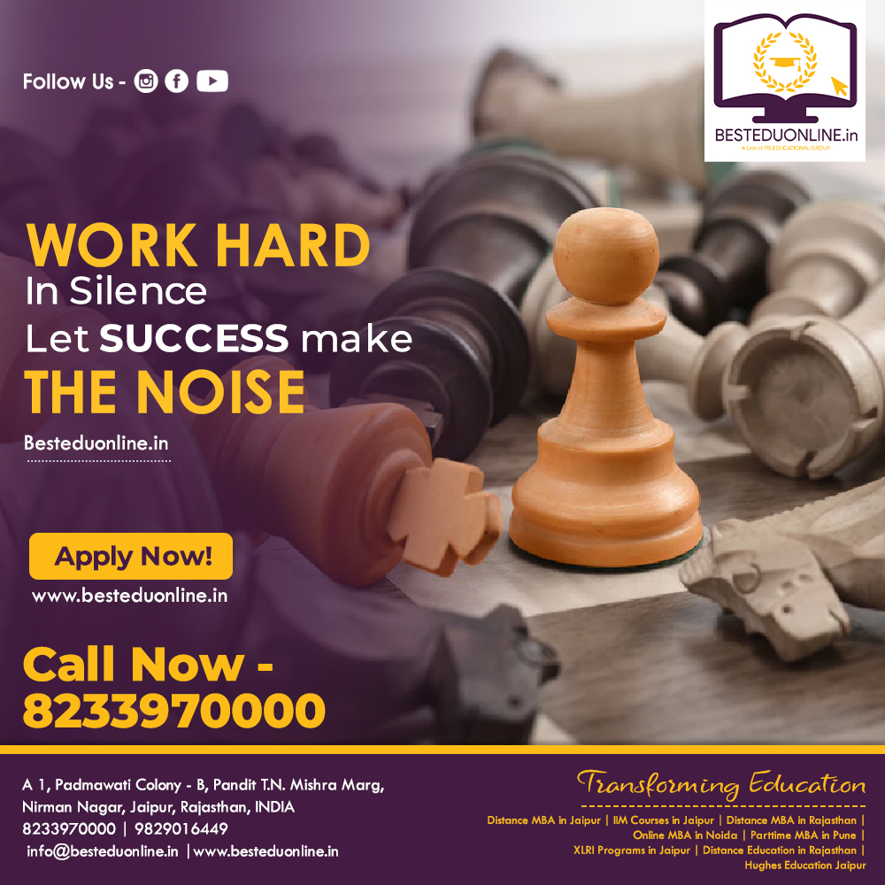 besteduonline's tweet photo. #Work #Hard in silence let #Success make #Noise.

Connect with us to #Choose top #Colleges 
#Admissions_Open - (Distance #MBA)
Call / WhatsApp Now : 8233970000
https://t.co/xU4sqoa1Mm
#BestEduOnline #DistanceEducation #IPS_College_Jaipur #IPS_BUSINESS_SCHOOL https://t.co/Q1D4jcAoP2