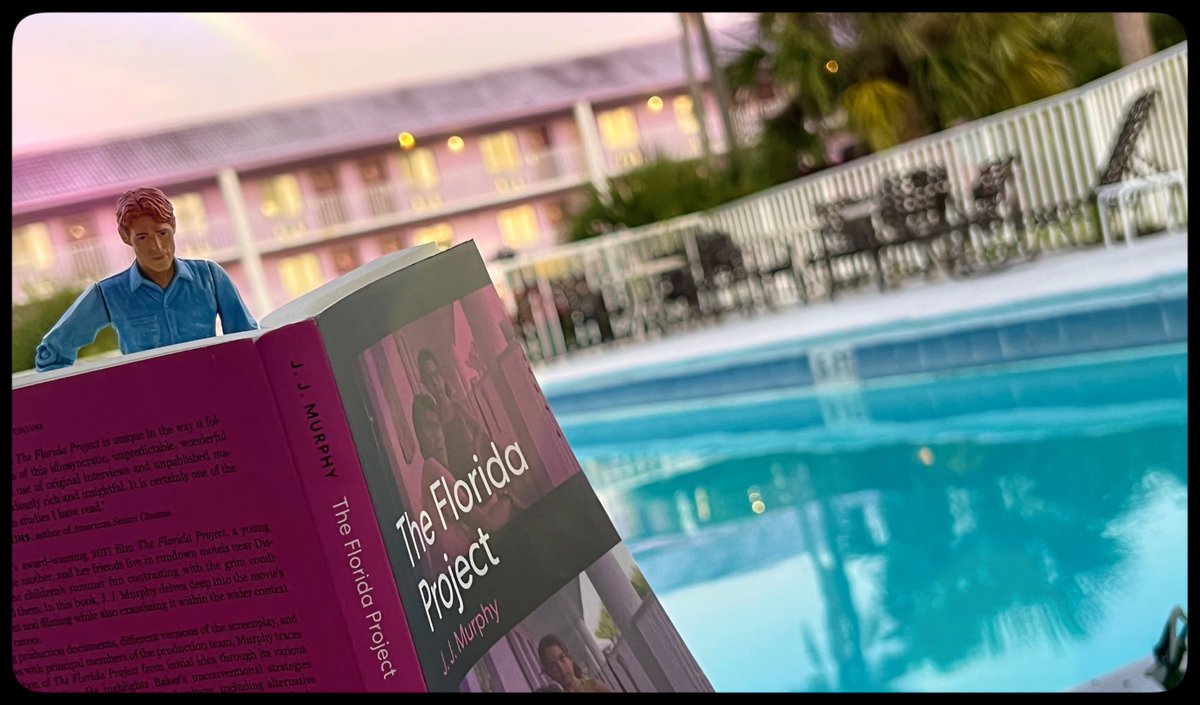 ChrisBergoch's tweet photo. DISCOVER! previously-untold history of #TheFloridaProject’s epic journey from inception to the big screen!

LEARN! of its evolution through the wild ride of production!

Be AWED! at tales from the @lilfilm team told to @UWMadison Professor @jjmurphyindie!

Out now @UTexasPress! https://t.co/aMgnBhbZXa
