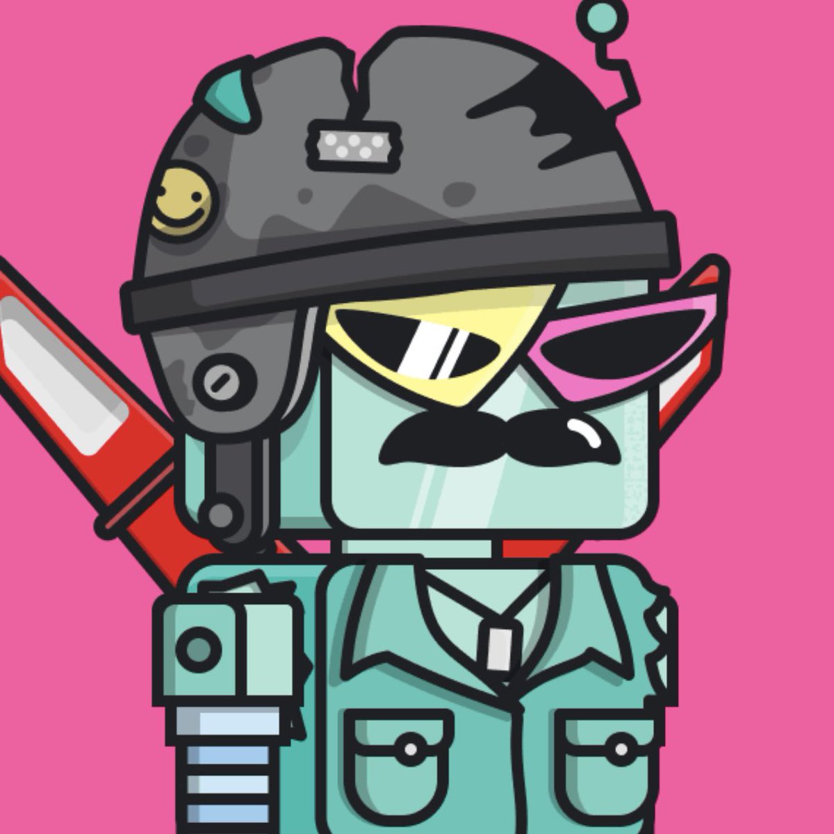 Meet my Robotos 😎 <a href="/robotosNFT/">Robotos</a>
