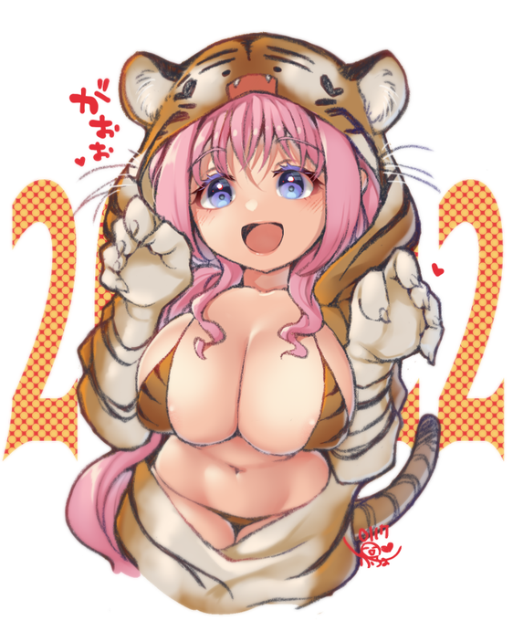 年賀絵らしきもの②続き?
やはりビキニも描かねばな!(‾▽‾)ホッホッホ 