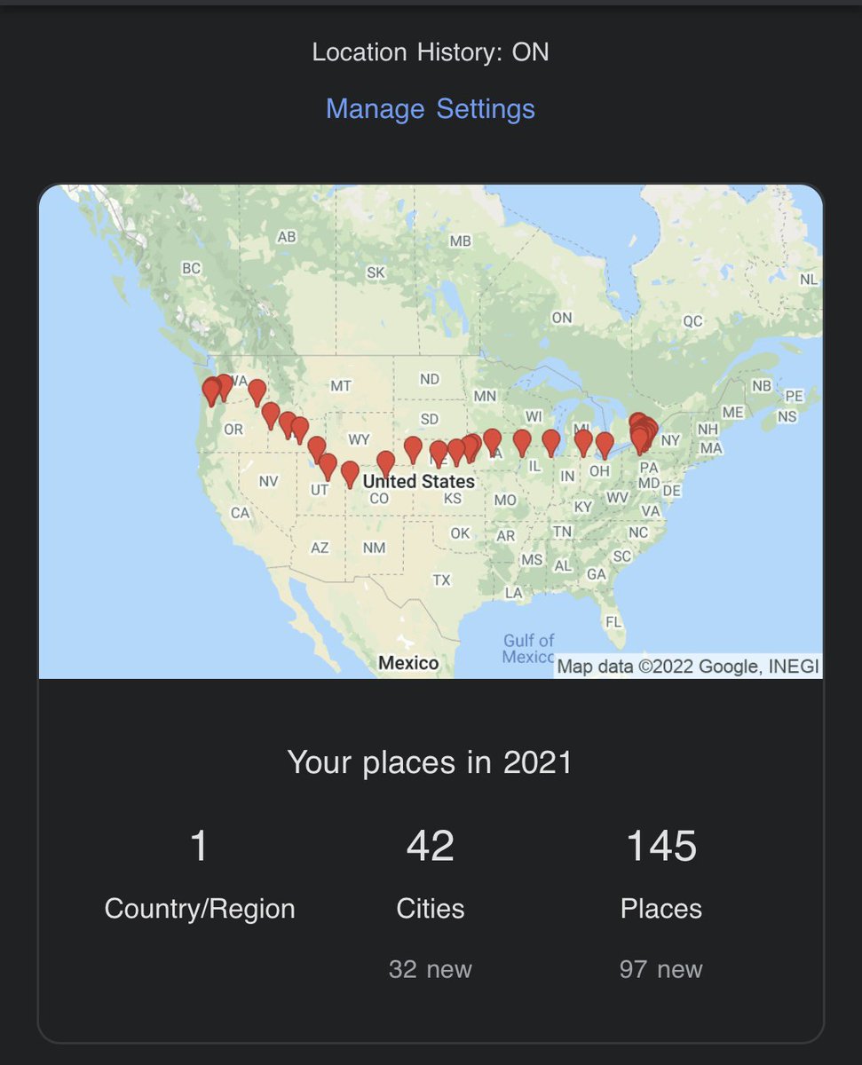 BrodyChilds's tweet photo. When Google sends you an email reminding you that they know every single move you make… 🤷🏻‍♂️ https://t.co/CzGGaKHSJ5