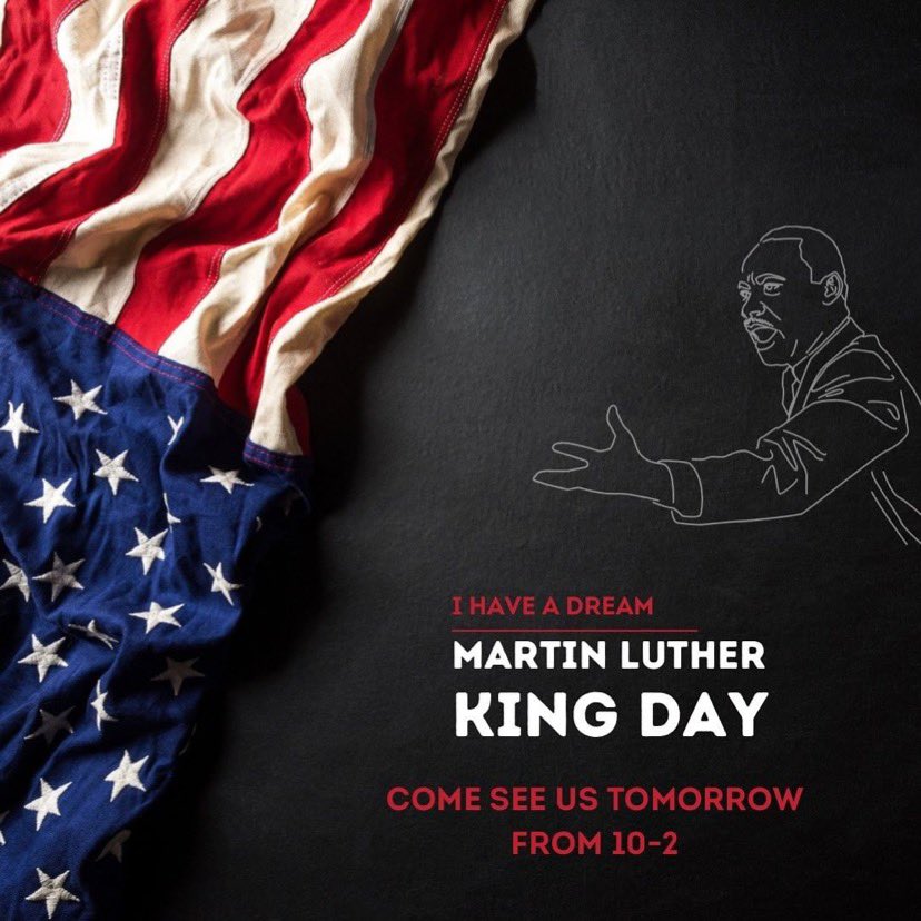txstbcn's tweet photo. “Darkness cannot drive out darkness; only light can do that. Hate cannot drive out hate; only love can do that.”

Come see us tomorrow for Martin Luther King Day from 10-2pm! https://t.co/s5oY3Z2rI2