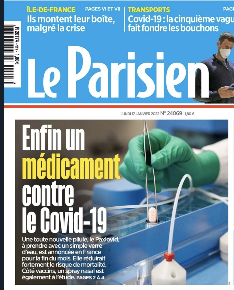 gkierzek's tweet photo. Après le vaccin, la pilule "miracle". En médecine, pas de médicament miracle mais traitements adaptés. Diagnostic (scanner) précoce=traitements précoces (anticoagulants, O2, cortisone +- antibios)=guérison. Pour rappel, COVID=0,1% de mortalité avec médiane d’âge 85 ans. https://t.co/pOplpj1v2U