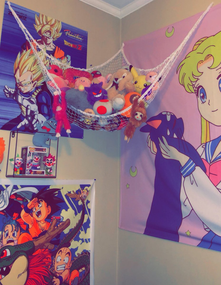 Wall toy hammock 🧸🎀🍩
