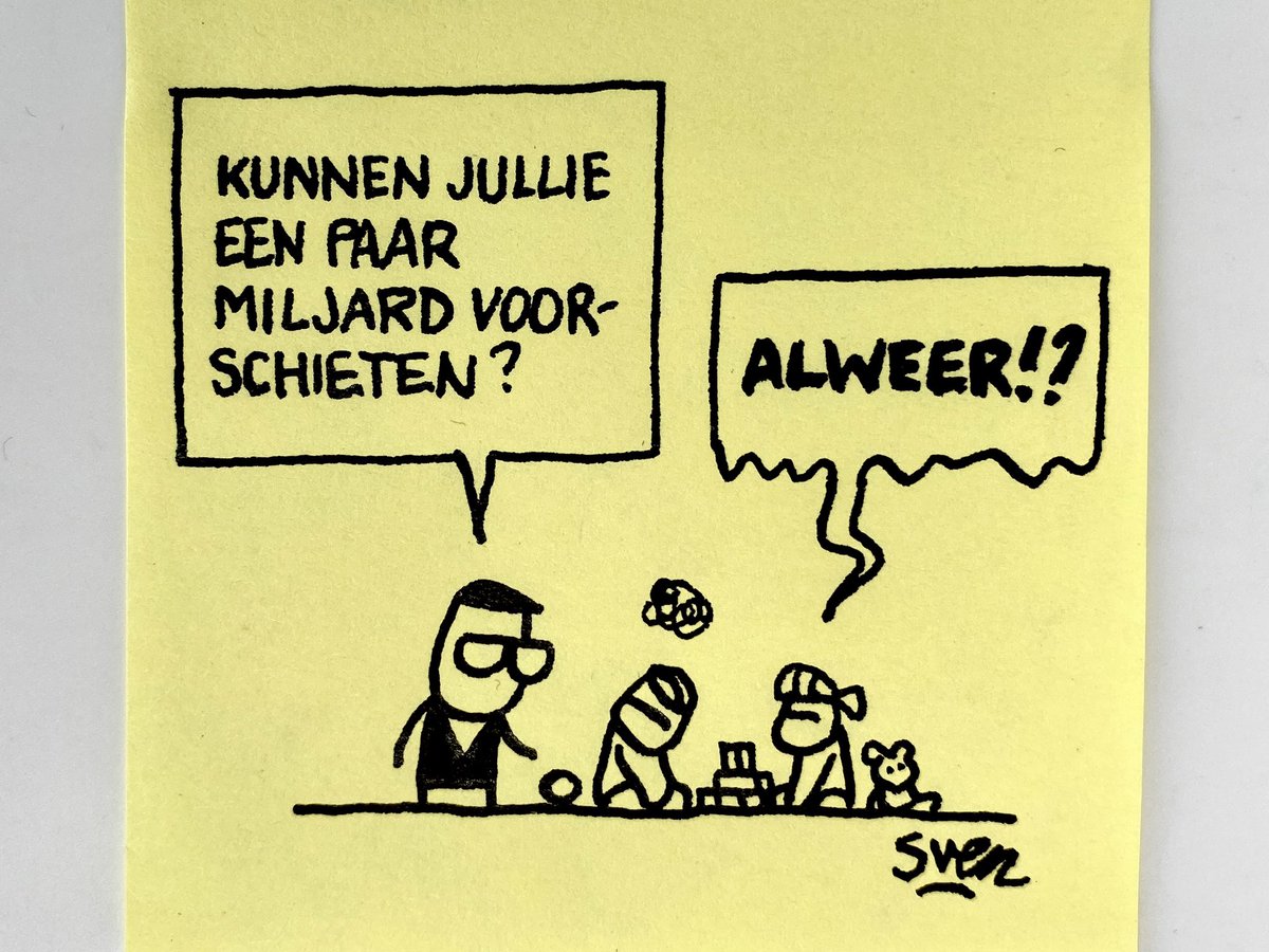 Centen, zo gemaakt
En zo weer uitgegeven

We leven op de poef
De kater is voor later

Maak er een week van die kan tellen!

#geld #QuantativeEasing #Europa #begroting #toekomst