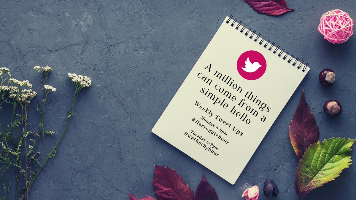 handpickedlocal's tweet photo. Two twitter networking hours this week for you to get involved with.
1. #harrogatehour EVERY MONDAY 8-9pm
2. #wetherbyhour EVERY TUESDAY 8-9pm
Build connections from the comfort of your own home #startingtonight - Don't forget your hashtag! #harrogate #wetherby #leeds #york https://t.co/byq0gbmfjC