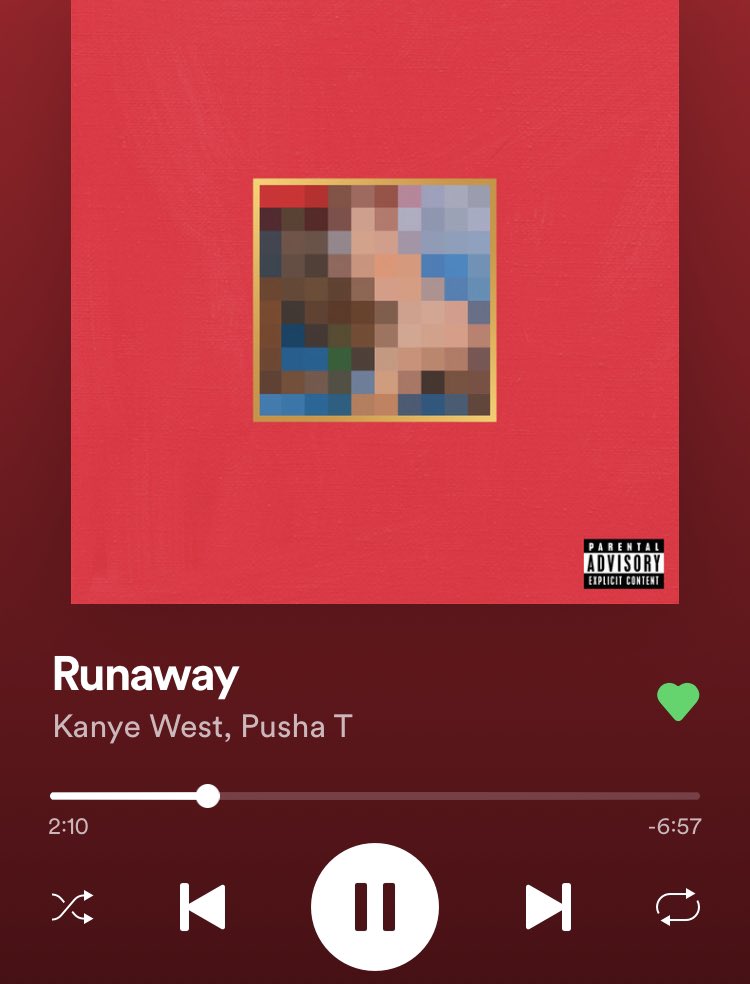 One of ye’s best songs