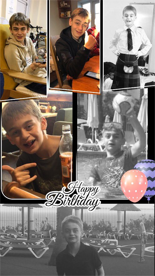 AmandaCraib's tweet photo. Happy 14th birthday to our wonderful, caring and funny guy. Wishing you a fabulous day 🥳🎉🎂🚴‍♂️🚴@CraibCallum https://t.co/m37p0qIddC