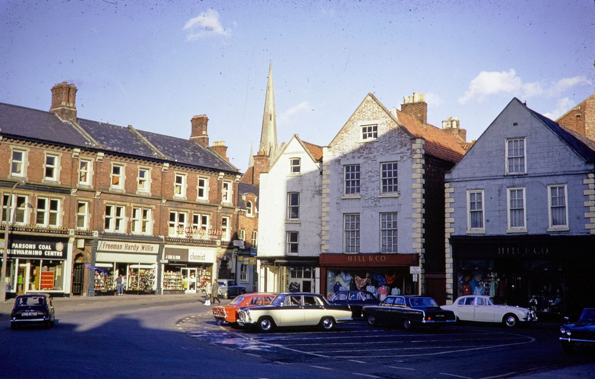 Market Place area. Photos in a packet marked 1950s.