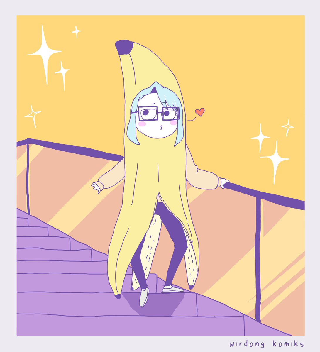 wirdongkomiks's tweet photo. hi, ako nga pala ang saging mo 😘 #SayangSerye https://t.co/6ui1qKLY8P